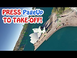 Free Flight Simulator in Google Earth Pro | TUTORIAL