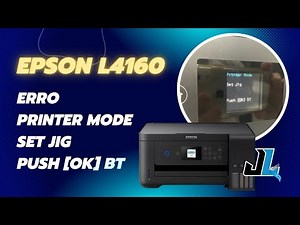 Epson L4160: Workaround for Printer Mode Set Jig Error! 🚀