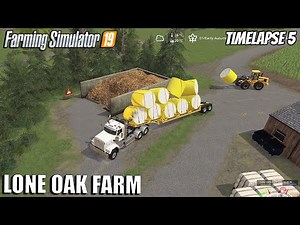 Selling 220K worth of Cotton and Milk | Lone Oak Farm | Timelapse #5 |Farming Simulator 19