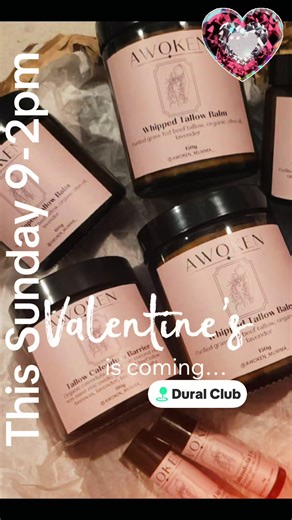 ❤️ Village Markets ❤️ Your Valentine’s Gift Destination Join us on Sunday 8th February for a beautifully curated market filled with handcrafted, small‑batch Valentine’s gifts. From fresh blooms and artisan treats to jewellery, candles, ceramics, skincare, plants, produce and way more ...discover meaningful pieces made with care by the makers who shape our community. Find something personal. Something intentional. Something with heart. #VillageMarkets #love #ValentinesDayGifts #HandmadeWithLove ♥