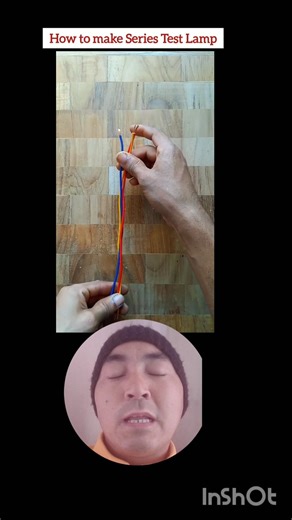 How to make Series Test Lamp #seriestestlamp #testlamp #electrical