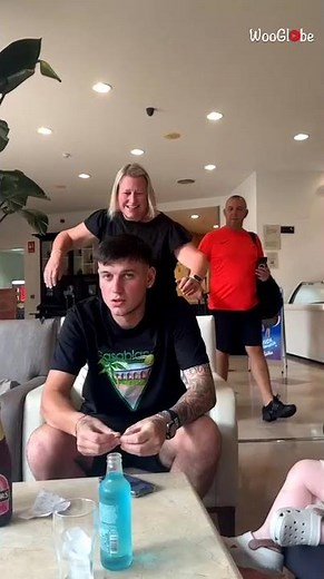 Birthday Surprise: Boy's Face Lights Up with Mom's Hug || WooGlobe