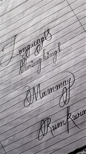 best and neat cursive handwriting#cursive #handwriting #calligraphy#art
