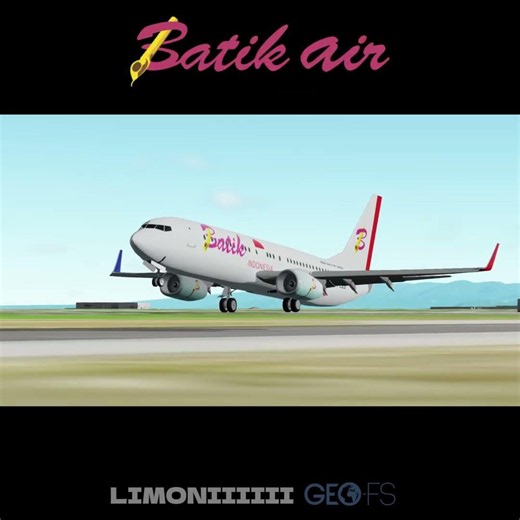 GeoFS Airlines of the World Part 2 - Indonesia #aviation #airlines #geofs
