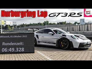 2023 Porsche 911 GT3 RS Nurburgring Lap