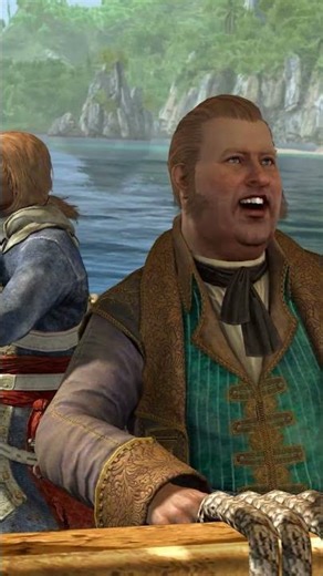 AC Black Flag Graphics Mod Vs Remake (Cutscene)