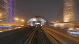 Pov View Train Driving Through Modern Stock Footage Video (100% Royalty-free) 3393520665 | Shutterstock