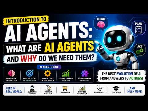 Introduction to AI Agents: What Are They & Why Do We Need Them? | Python Ka Chilla (Urdu/Hindi)