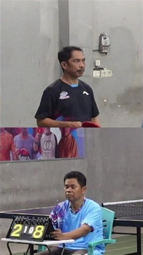 Table Tennis: Intense Match, Scoreboard Shows 2-8! #shorts