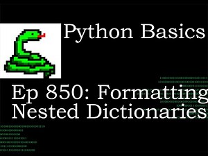 Python Basics Tutorial Dictionary Print Formatting || Fstring Formatting
