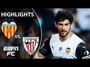 Goncalo Guedes' goal gives Valencia the win over Athletic Club | Copa del Rey Highlights | ESPN FC