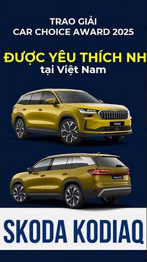 Xe được yêu thích nhất năm 2025 - Skoda Kodiaq