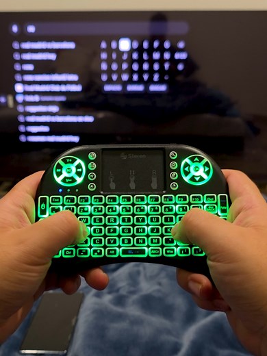 Teclado inalámbrico Smart TV: Control total en tus manos