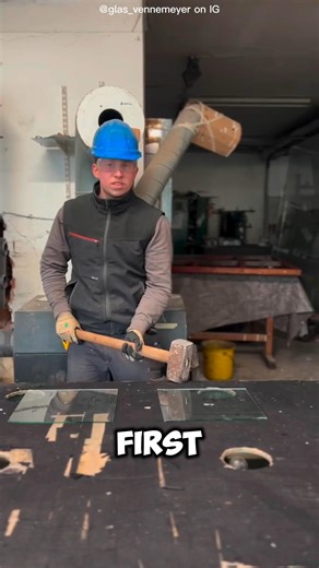 Fake Unbreakable Glass?#shorts