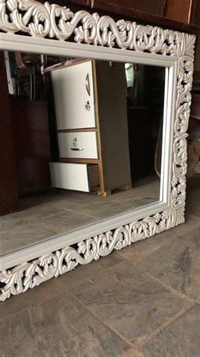 How to Make a Giant Luxury Mirror on a Budget! 🪞✨
