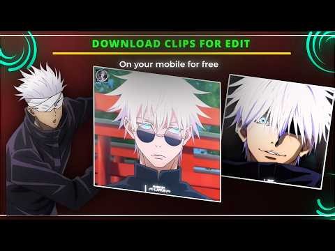 How To Get Anime Clips For Edits 🔥 | Easy Method On Mobile
