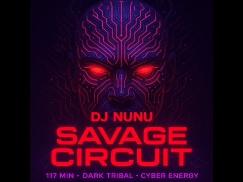 DJ Nunu – Savage Circuit (Psy-Techno Ritual Live Set | Dark Tribal Techno 2025)