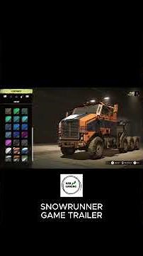 SnowRunner Trailer #games #gaming #trailer #gamestrailers #snowrunner #snowrunner2024