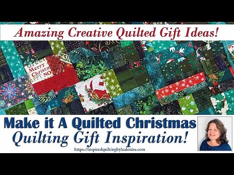 Quilted Christmas Surprise: Discover Scrappy Quilting for Creative Gifts | Lea Louise Quilts