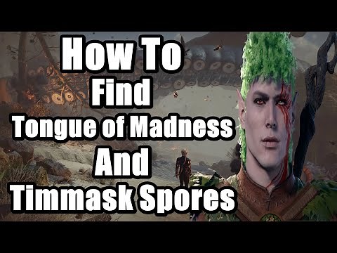 Baldur's Gate 3 - How to Find Tongue of Madness and Timmask Spores - Help Omeluum Quest Guide