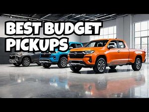 Top 3 New Sub $20,000 Compact Pickup Trucks To Watch Out for in 2025