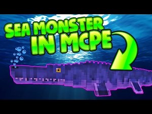 BIG SEAMONSTERS IN MCPE! 1.0 - Minecraft PE ADDON + DOWNLOAD