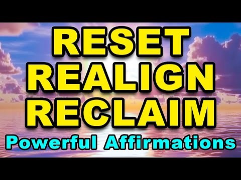 Reset Your Mind | Powerful Positive Affirmations | Positive Affirmations for Happiness and Peace