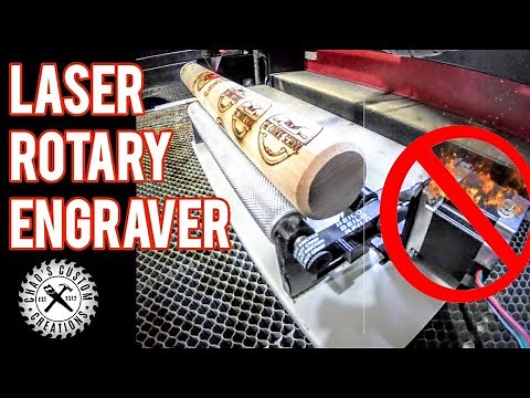 Laser Rotary Upgrade Setup Cheapest I Could Find