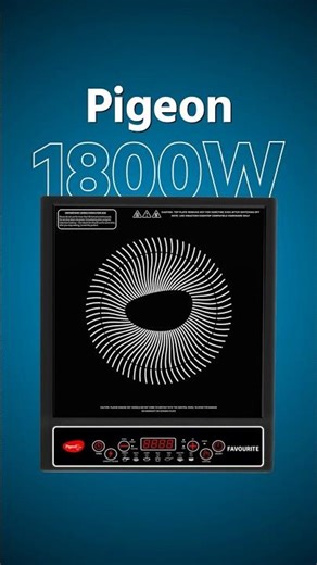 Pigeon Induction CookTop 1800W Review