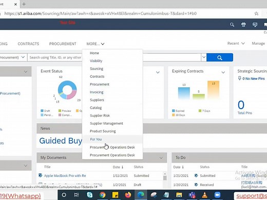 Session 01 Ariba Dashboard