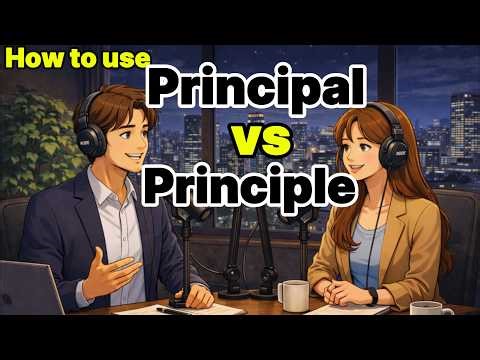 Principal vs Principle in English | Difference Between Principal and Principle