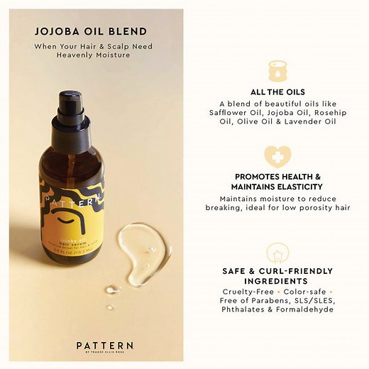 Jojoba Oil Blend For Curly Hair | PATTERN