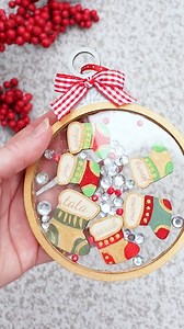 Attention laser and Cricut crafters! Our workshop for making these shaker ornaments with the xTool P2 is live today as a part of The Giftfest Experience Summit. Be sure to grab the cut file and check out the video today (expires tomorrow morning). Comment FEST for ticket details. #giftfest #crafts #cricut #lasercraft #xtool #christmascrafts | Sustain My Craft Habit