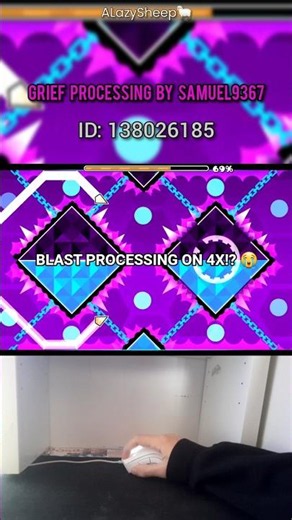 Grief Processing by Samuel9367 — this got fast 😭 #gd #geometrydash