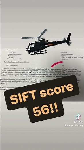 SIFT Test prep| Army Aviation Test prep 2024