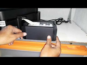 How To Use EPSON L360 At First Time Printer Scanner AND Copy Machine