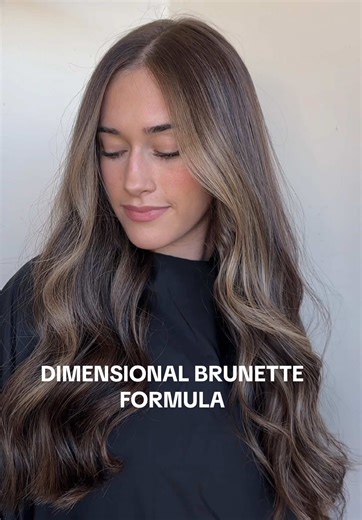 The Perfect Dimensional Brunette Hair Color Formula