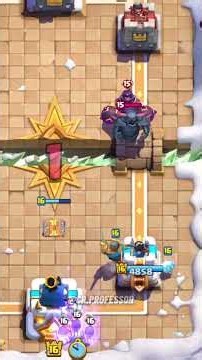 Mid-ladder is NOT for the weak 💔 #clashroyale #crprofessor #shorts