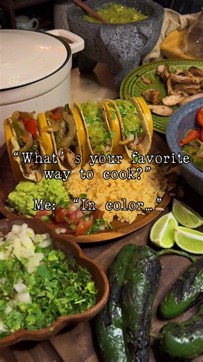 I DONT WAN’T GREY FOOD! Ok, well thats a lie. I have had some delicious grey meals. But there is something so much more satisfying, refreshing a beautiful to me when eating colorful food. What do you think though? 🍻🥄 To join my substack where you will find an archive of recipes and more check out the l!nk on my page! To order my cookbook The CopperSpoon Chronicles now check the l!nk on my page 🫶🏻 #food #hobbit #cozy #tacos #homemade