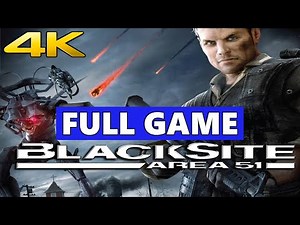 BlackSite: Area 51 Full Walkthrough Gameplay - No Commentary 4K (PC Longplay)