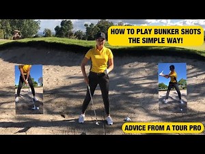 How to play bunker shots- simplified! Complete with drills!