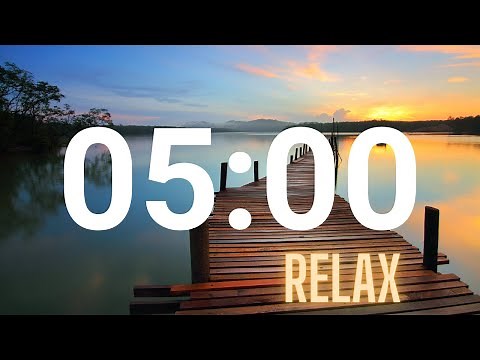5 Minute Nature Timer With Relaxing Music | Calm Your Mind 🕒