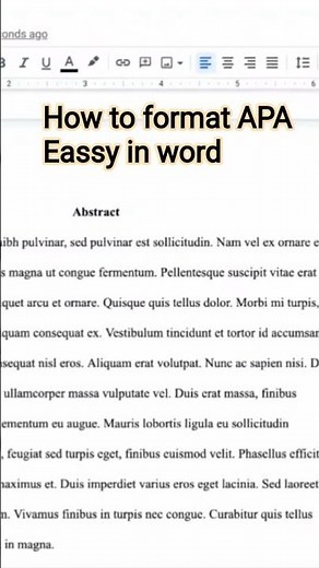 APA Title Page, Citations & References