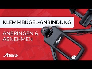 Atera Klemmbügel-Anbindung: Anbringen & Abnehmen - Anleitung zur Montage auf der Anhängerkupplung