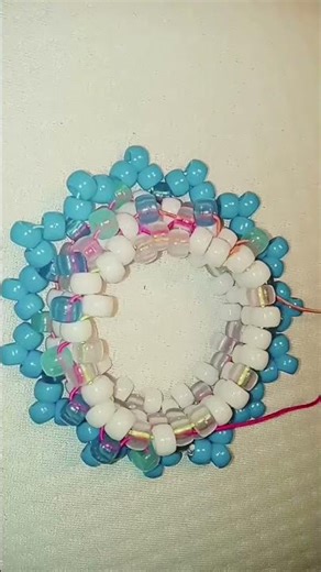 i think it good :D took 4 ever #kandi #rotator #bracelet #cuff #finallydone