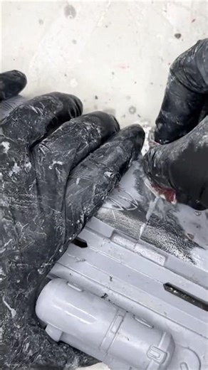 Fixing Bad 3D Print Seams | Wet Sanding My Hawkmoon Prop