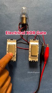 Electrical XOR Gate | 2Way Switch #electronics #electrical #diy #diyhome | Electronics Byte