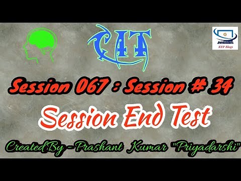 Session 67 - Session 34 - BS CIT - Session End Test