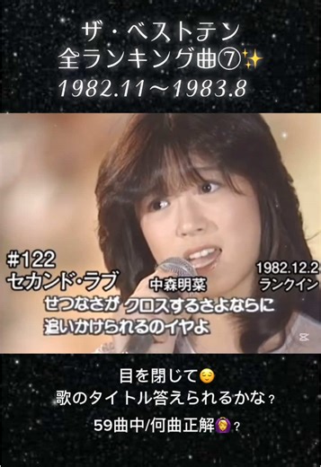 80年代音楽ランキング特集