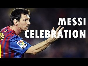 Messi Celebration three fingers 1, 2, 3
